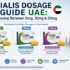 Cialis dosage guide comparing 5mg, 10mg, and 20mg tadalafil tablets with dosage information and educational guidance.