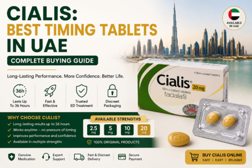 Cialis best timing tablets in UAE with dosage options and online buying guide