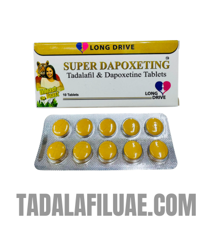 Super Dapoxeting Tablets Tadalafil & Dapoxetine 10 Tablets UAE